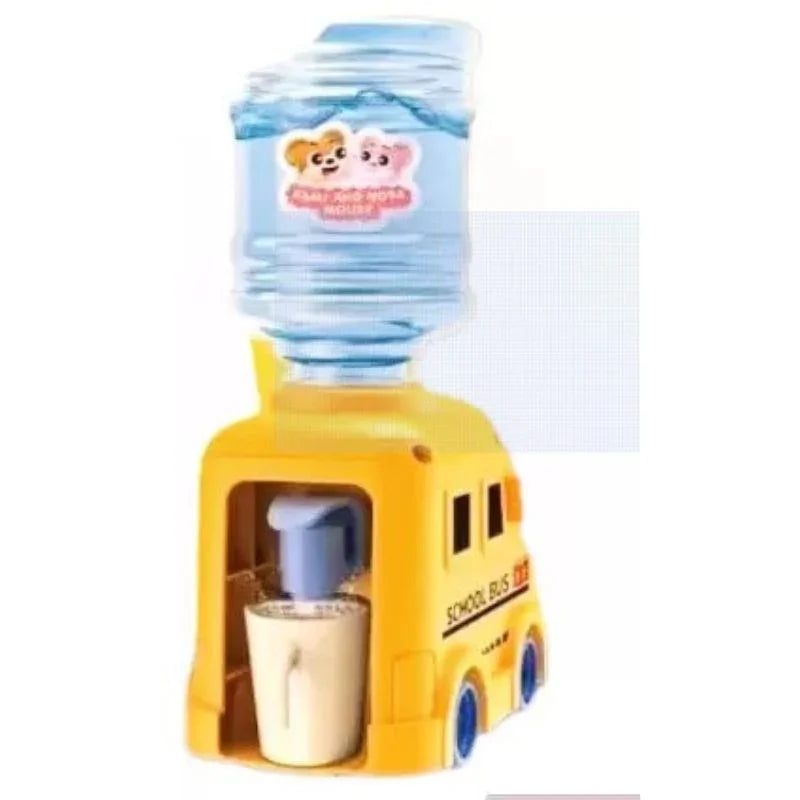 Quenching Thirst With Fun- Cartoon Character Water Dispenser - Hydration, Smiles, And Adventure