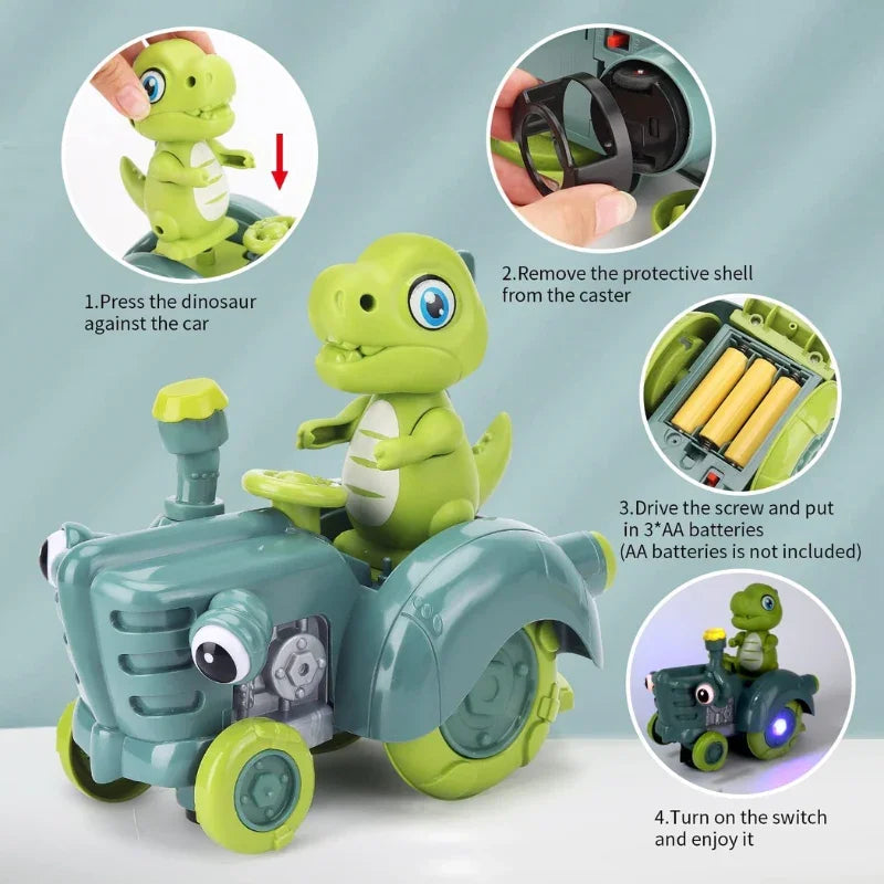 Happy Dinosaur Ring Toss Throwing Game For Kids