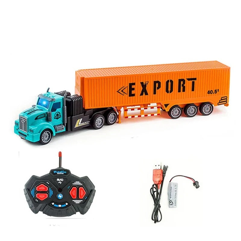 Rechargeable remote clearance control truck