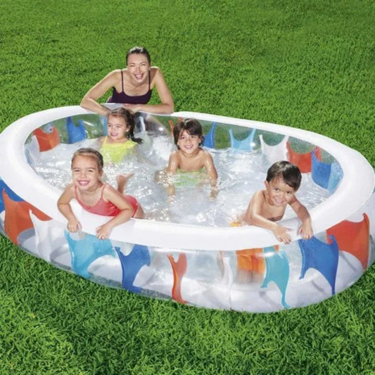 Bestway - Elliptic Swimming Pool For Kids (7'6x60x20) (54066)