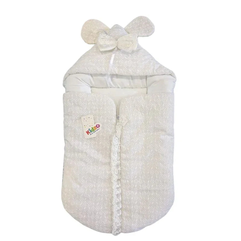 Adorable Baby Carry Nest with Bow – Soft, Safe & Snuggly for Newborn Comfort