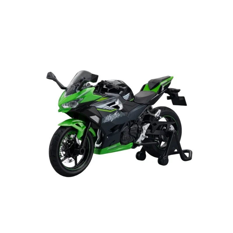 Kawasaki Ninja 400 Die Cast Model Bike Realistic Toy Motorbike