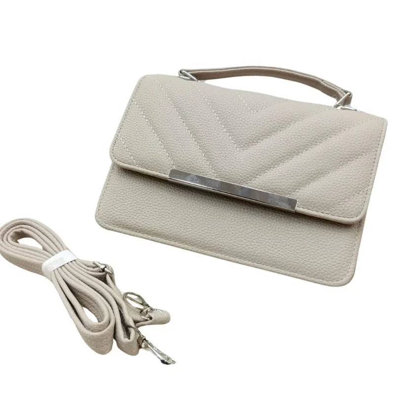 Elegant Women’s Mini Crossbody Bag with Chain Strap – Stylish Leather Flap Shoulder Bag