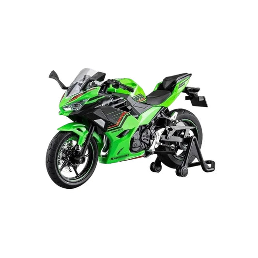 Kawasaki Ninja 400 Die Cast Model Bike Realistic Toy Motorbike