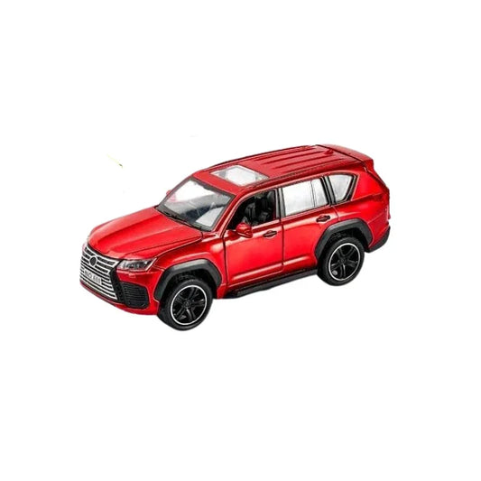 Die Cast SUV Model Car with Openable Doors Realistic Toy Display