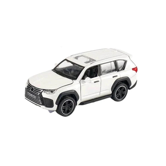 Die Cast SUV Model Car with Openable Doors Realistic Toy Display
