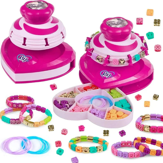DIY Bracelet Making Kit for Girls – Colorful Beads & Creative Jewelry Craft Set