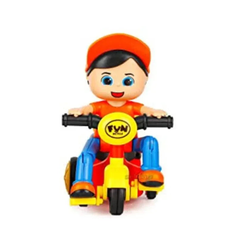 Mini Cartoon Friction Tricycle For Kids