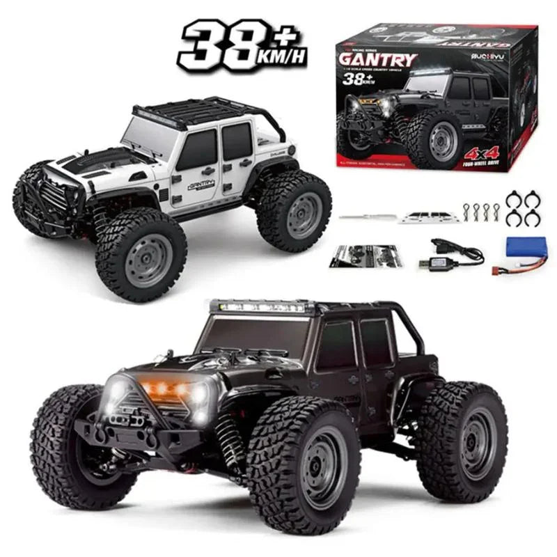 Remote Control Four Wheel Drive Off-Road Vehicle With Battery