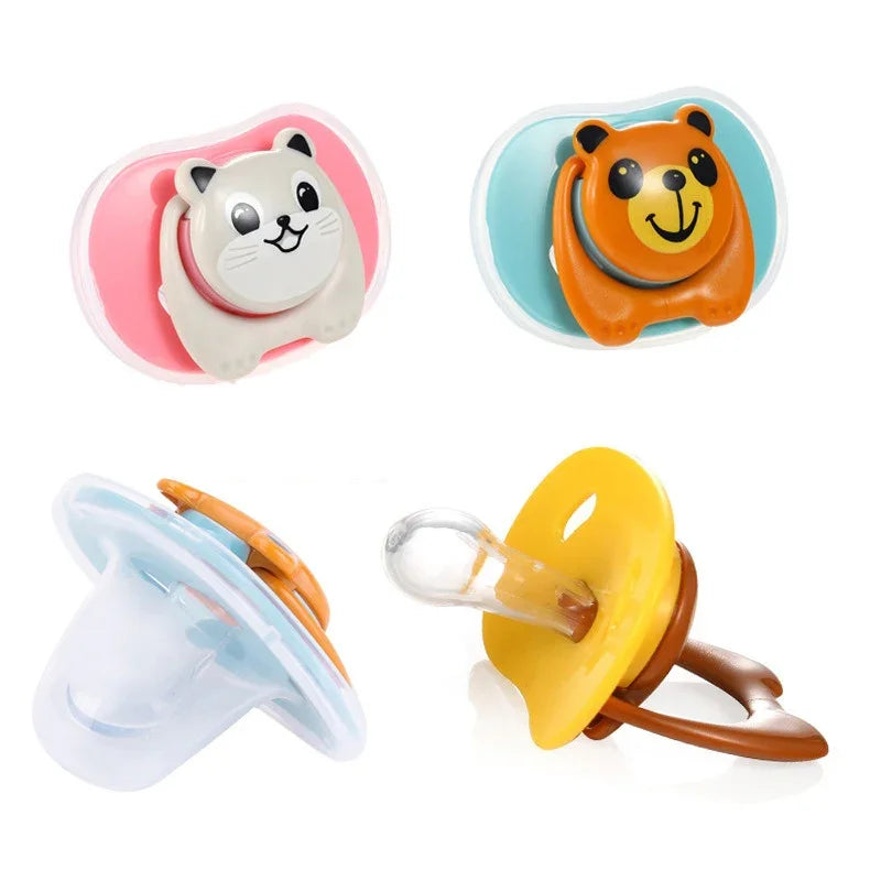 Cute Cartoon Baby Silicone Pacifier