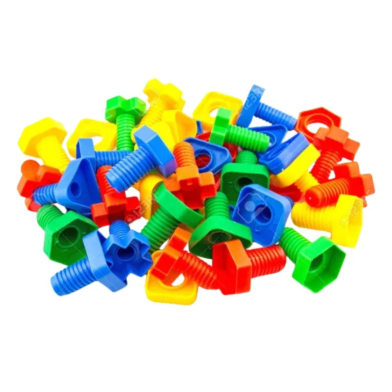 Disassemble DIY Blocks with Nuts and Bolts – Creative Construction Toy for Kids