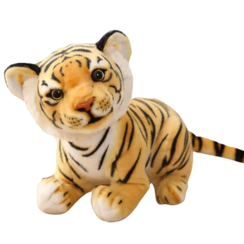 Cute Tiger Plush Toy Large Size Soft Cuddly Stuffed Animal for Kids