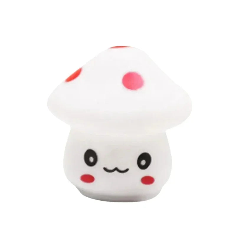 Magical Glow Mini Mushroom LED Night Light  Cozy  Colorful Ambience (Assorted)