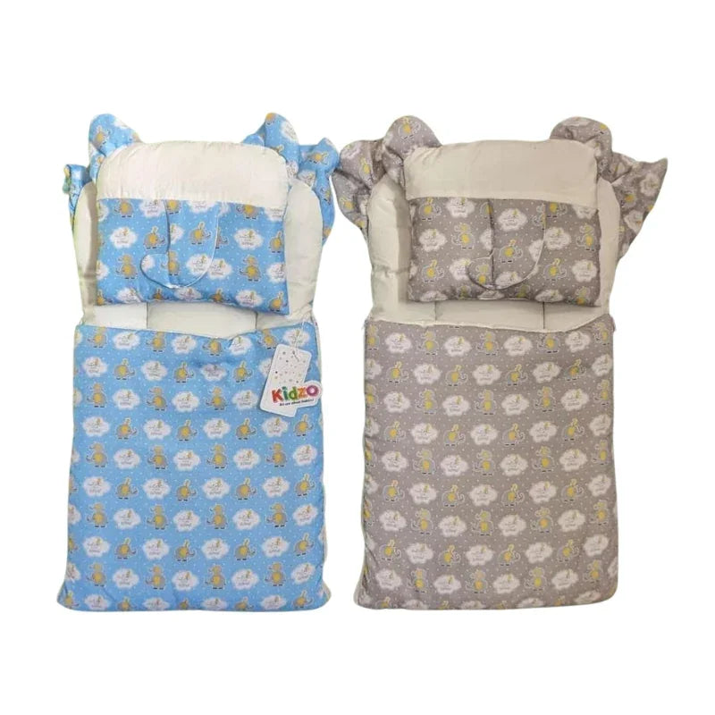 Cozy Baby Bedding Set with Pillow & Blanket – Soft & Comfortable Sleep Nest