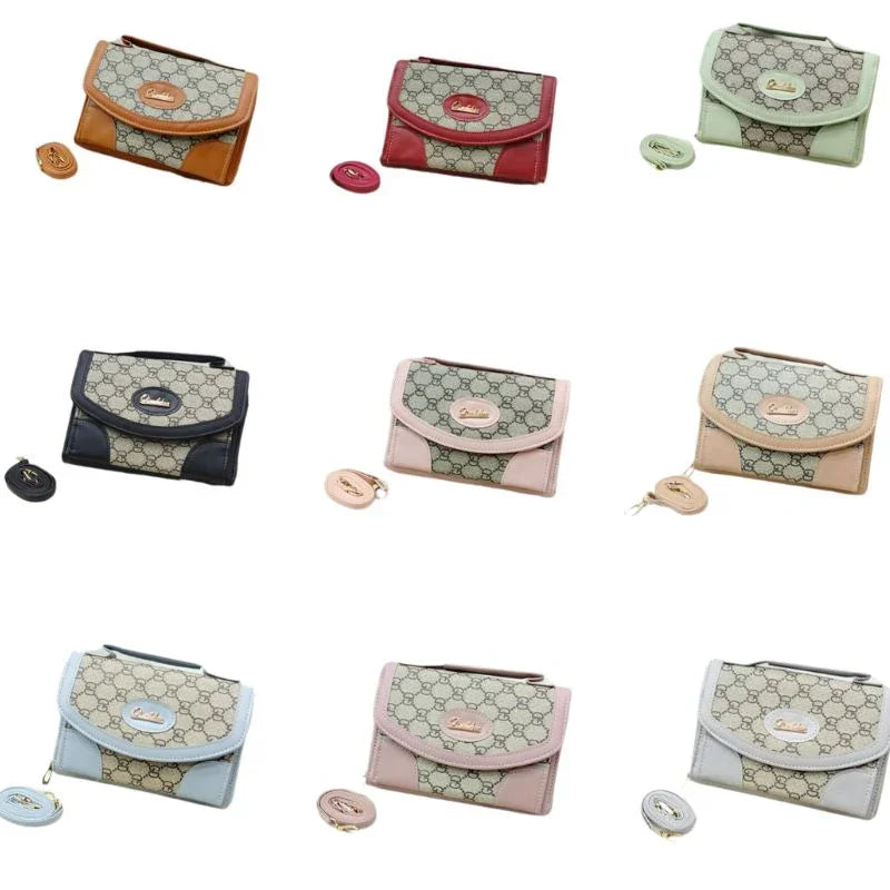 Stylish Women’s Mini Crossbody Bag – Elegant Leather Flap Purse with Chain Strap