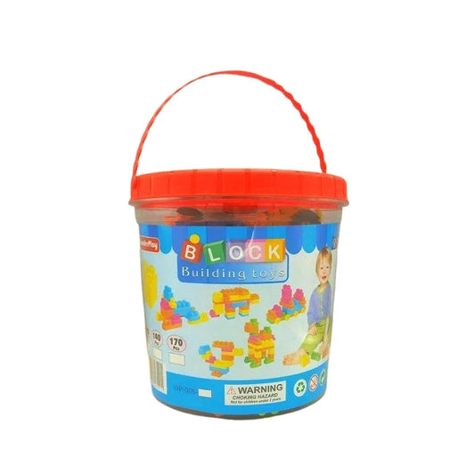 Creative Building Blocks Jar Colorful Construction Set for Kids