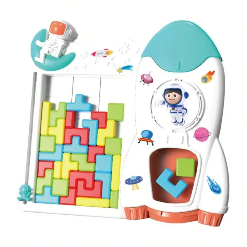 3D Russian Building Puzzle Blocks For Kids (Deal)