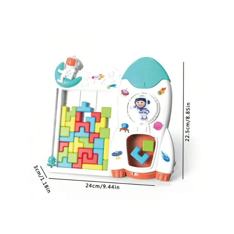 3D Russian Building Puzzle Blocks For Kids (Deal)