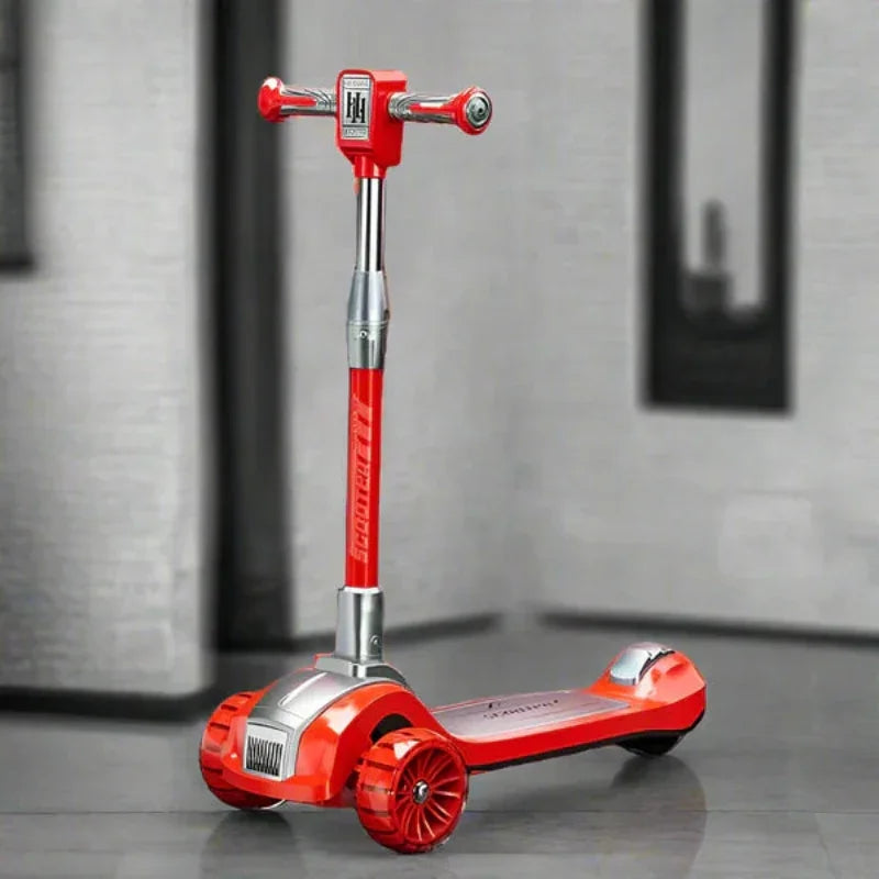 Rolls Royce Car Design 3-Wheel Scooter For Kids