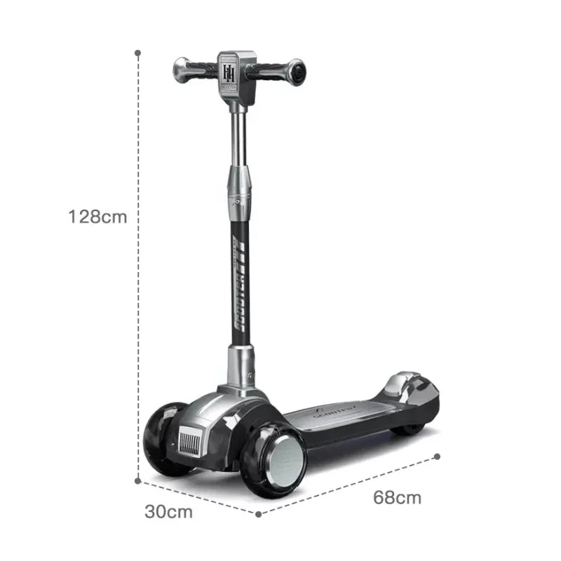 Rolls Royce Car Design 3-Wheel Scooter For Kids