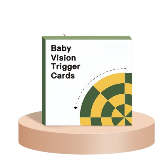 Baby Vision Trigger Flash Cards - High-Contrast Sensory Stimulation Set