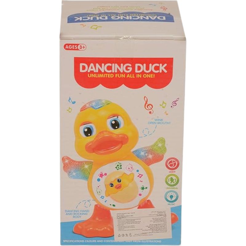 Zest 4 Toyz Musical Dancing Duck Lights, Music & Real Dancing Action