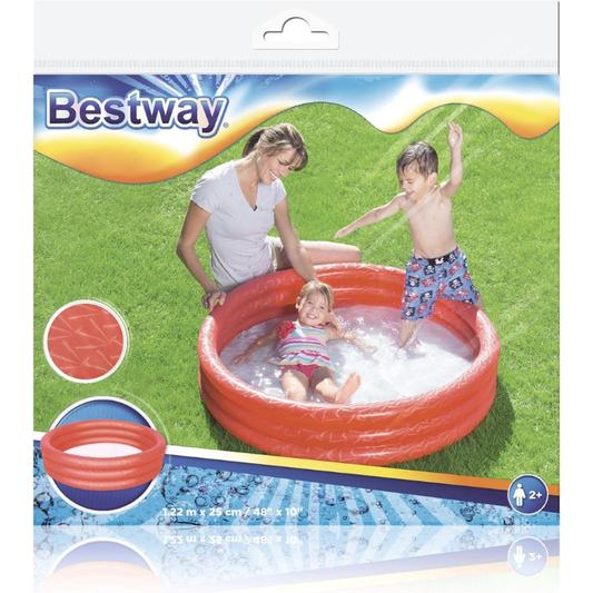 Bestway Splash & Play 3-Ring Inflatable Pool (51025,51026,51027)