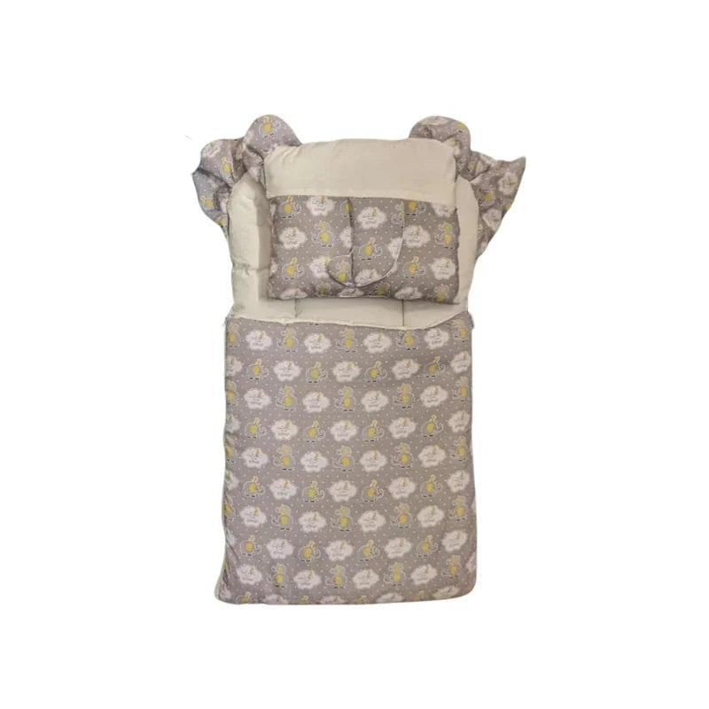 Cozy Baby Bedding Set with Pillow & Blanket – Soft & Comfortable Sleep Nest