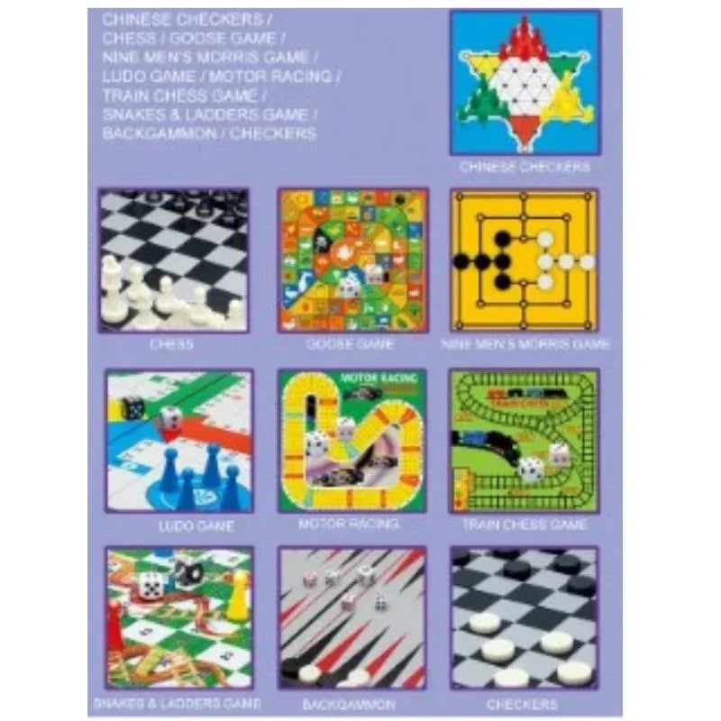 Educational Folding Magnetic Chess Table Game - Learn & Play