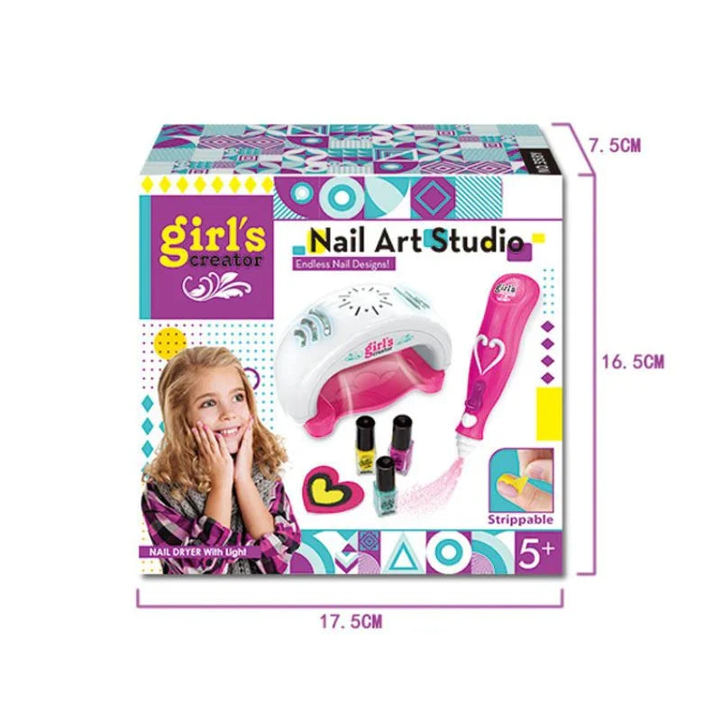 Sparkle At Your Fingertips With Our Electric Nail Art Studio Kit