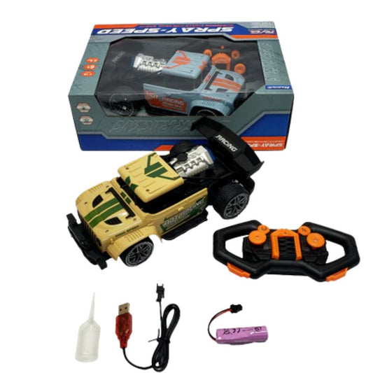 Spray Jeep RC Car Remote Control Off-Road Vehicle with Water Mist Effect
