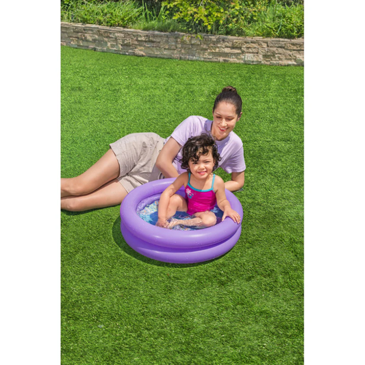 Bestway Double Ring Inflatable Kiddie Pool 24" x 6" (51061)