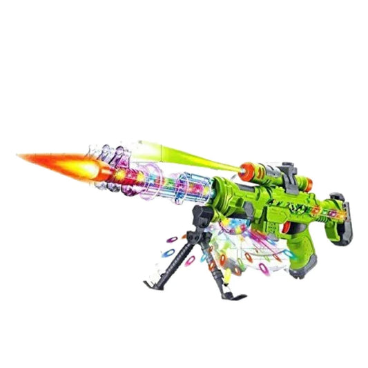 Super Toy Musical Sniper Phantom Gun for Kids – 4D Lights & Sound