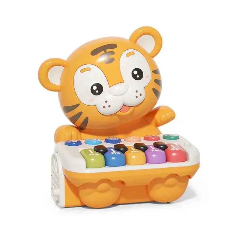 Adorable Lion Style Kids Piano with Lights and Sounds