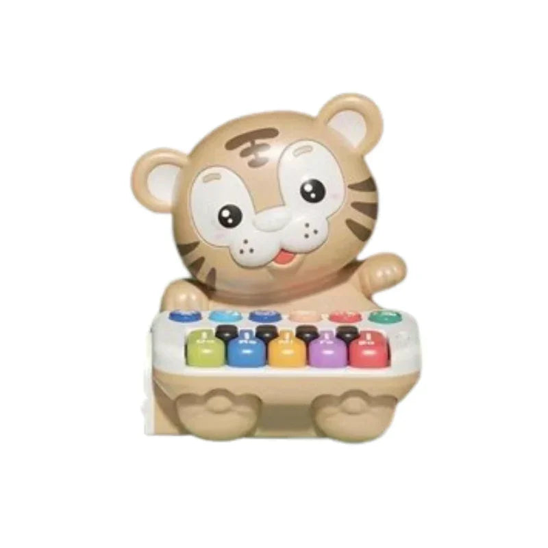 Adorable Lion Style Kids Piano with Lights and Sounds