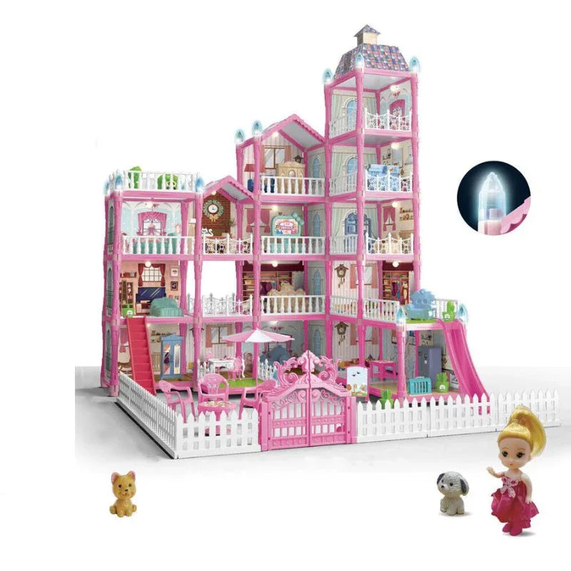 L.O.L Villa Set With Dazzling Lights