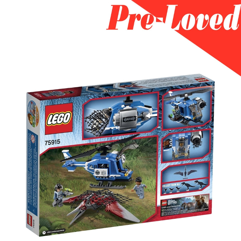 LEGO Jurassic World Pteranodon Capture 75915 Building Kit