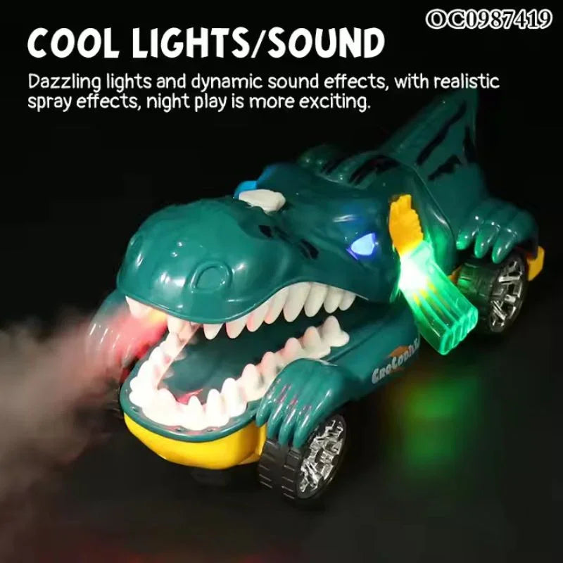 60° Spinning Crocodile Car Toy Battery Operated Fun for Kids