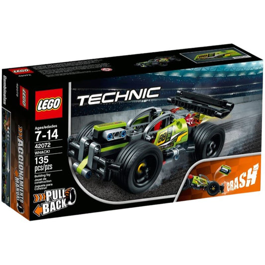 LEGO Technic WHACK! 42072 Building Kit with Pull Back Toy Stunt Car