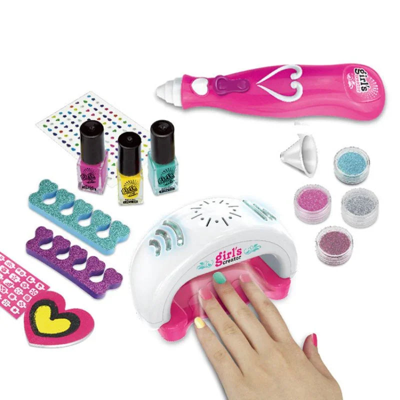 Sparkle At Your Fingertips With Our Electric Nail Art Studio Kit