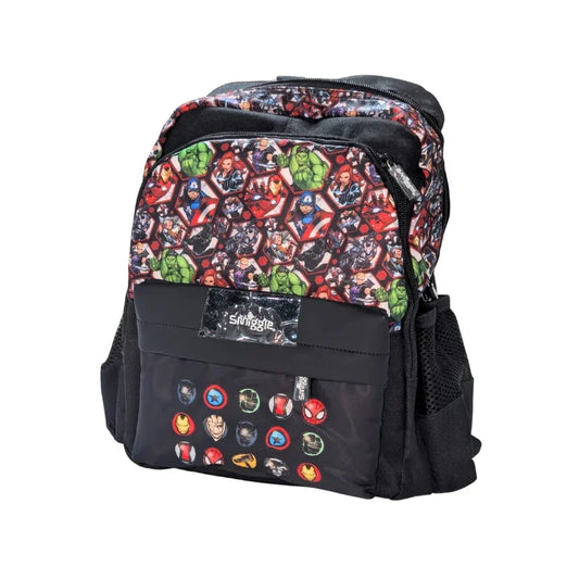 Smiggle GT1515 Marvel Style School Bag Trendy & Spacious 13"