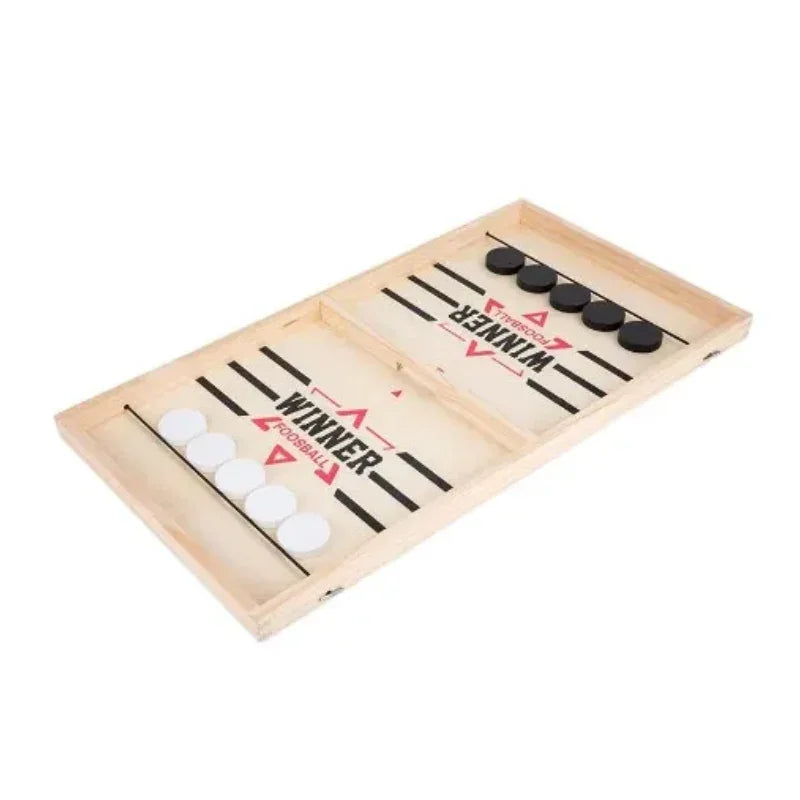 Large Fast Sling Pucket Game  Exciting Table Hockey Battle for All Ages