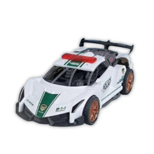 Friction-Powered Police Car Toy – Action-Packed Chase Begins Now