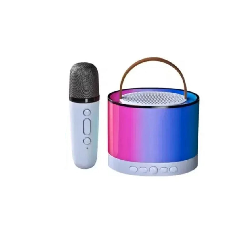 OZ5 Karaoke Stereo with Lights Battery Portable Microphone Speaker Set (Model 168-1)