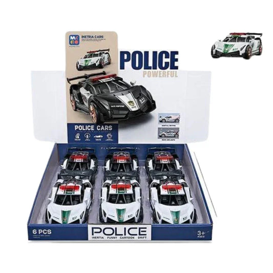 Friction-Powered Police Car Toy – Action-Packed Chase Begins Now