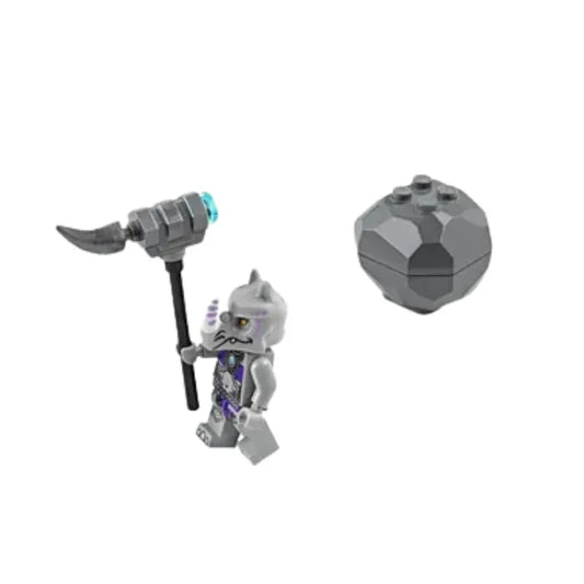 Pre-loved LEGO Rogon s Rock Flinger Block Building Set Battle Launch Action (Without box)