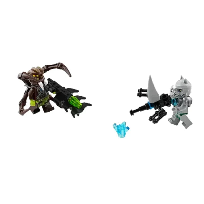 Pre-loved LEGO Rogon s Rock Flinger Block Building Set Battle Launch Action (Without box)