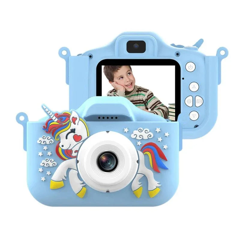 Unicorn Design Children's Digital SLR Camera With Battery