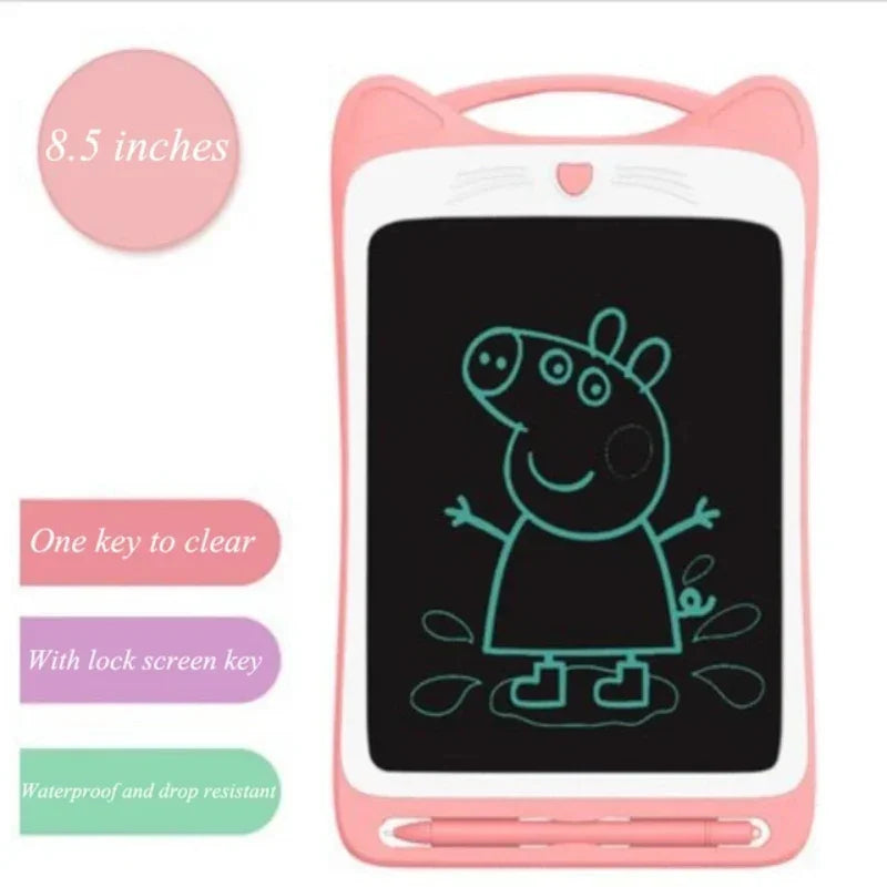 Coloured LCD Writing Tablet For Kids - 8.5 Inches