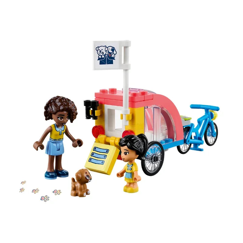 Pre-loved LEGO Freind Dog Rescue Block Building Set (Without box)